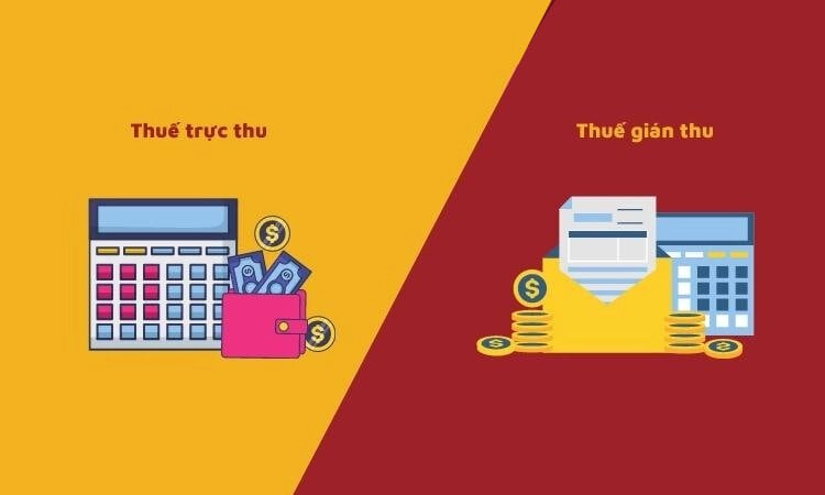 Phân biệt thuế trực thu và thuế gián thu