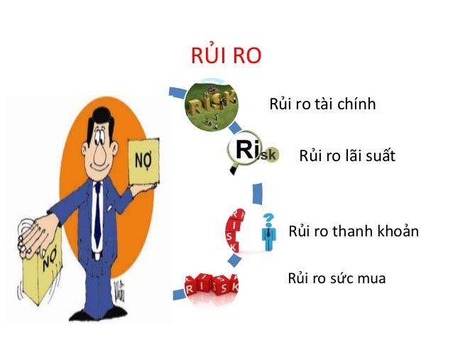Một số những rủi ro tài chính thường gặp?