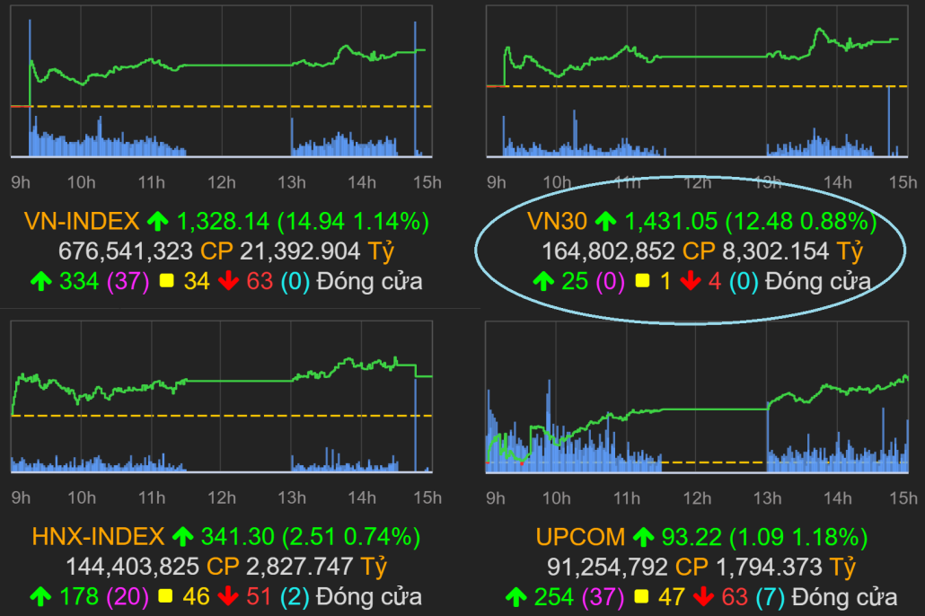 Phân biệt chỉ số Vn-index và chỉ số vn30