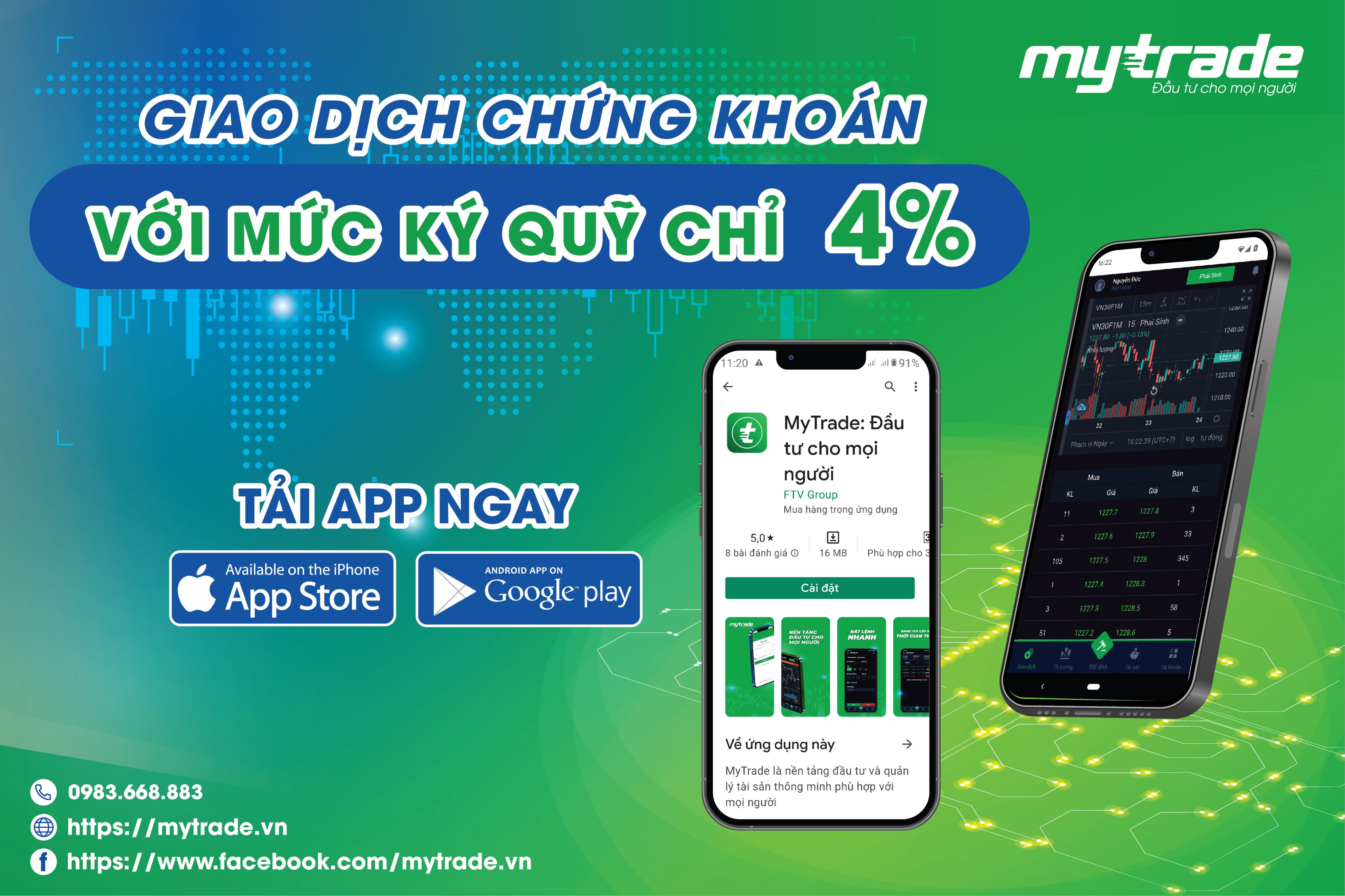 MyTrade - Nền tảng đầu tư tối ưu cho mọi người