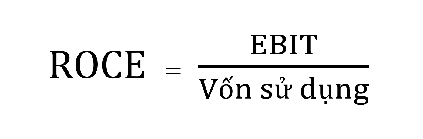 Cách tính chỉ số ROCE
