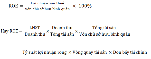 Cách tính chỉ số ROE