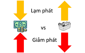 Sự khác biệt giữa tình trạng lạm phát và giảm phát