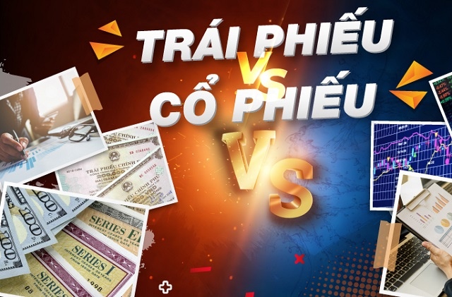 So sánh cổ phiếu và trái phiếu