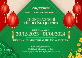 THÔNG BÁO NGHỈ TẾT DƯƠNG LỊCH 2024